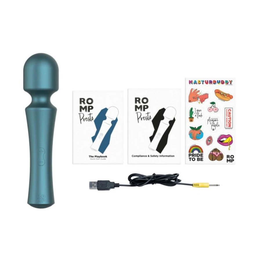 ROMP - PRESTO MINI-STABVIBRATOR FLEXIBLER KOPF GRÜN